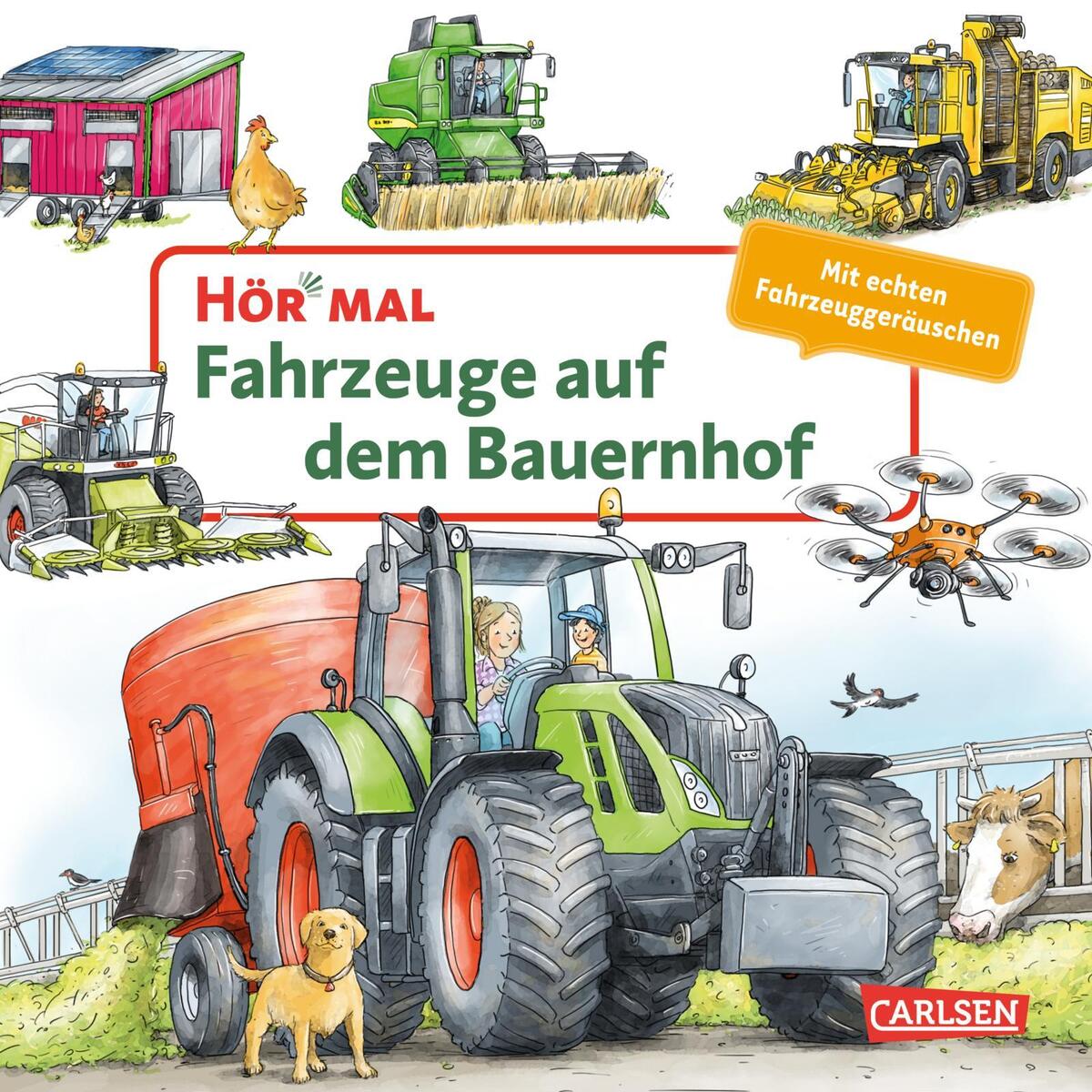 Hör mal (Soundbuch): Fahrzeuge auf dem Bauernhof von Carlsen Verlag GmbH
