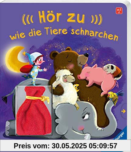 Hör zu, wie die Tiere schnarchen!