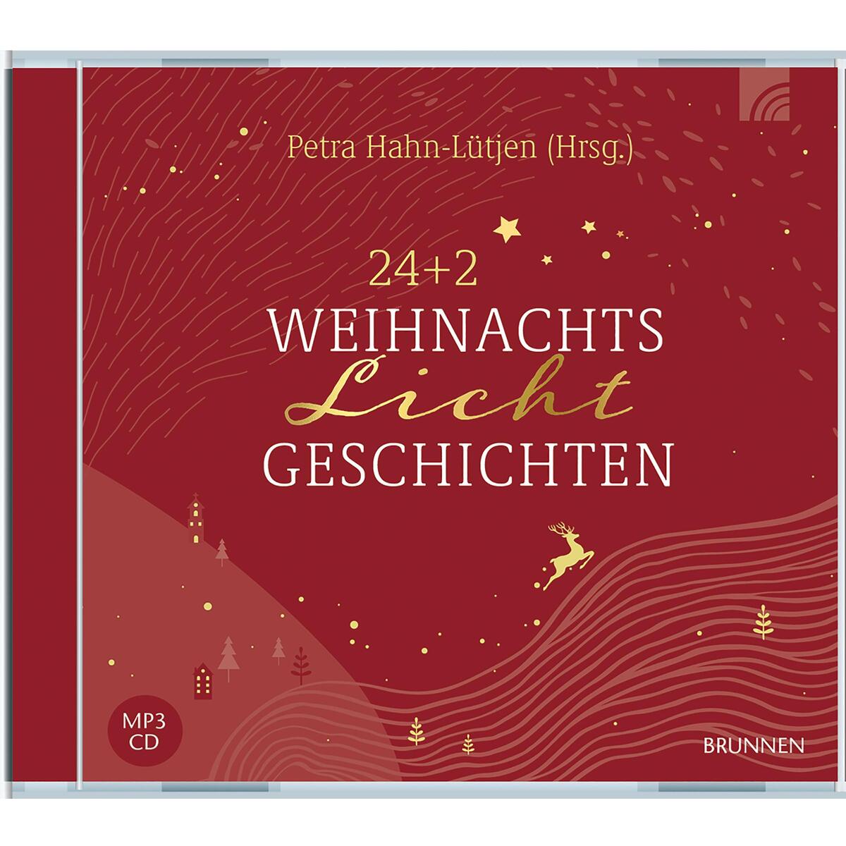 Hörbuch »24+2 WeihnachtsLichtGeschichten« von Brunnen-Verlag GmbH