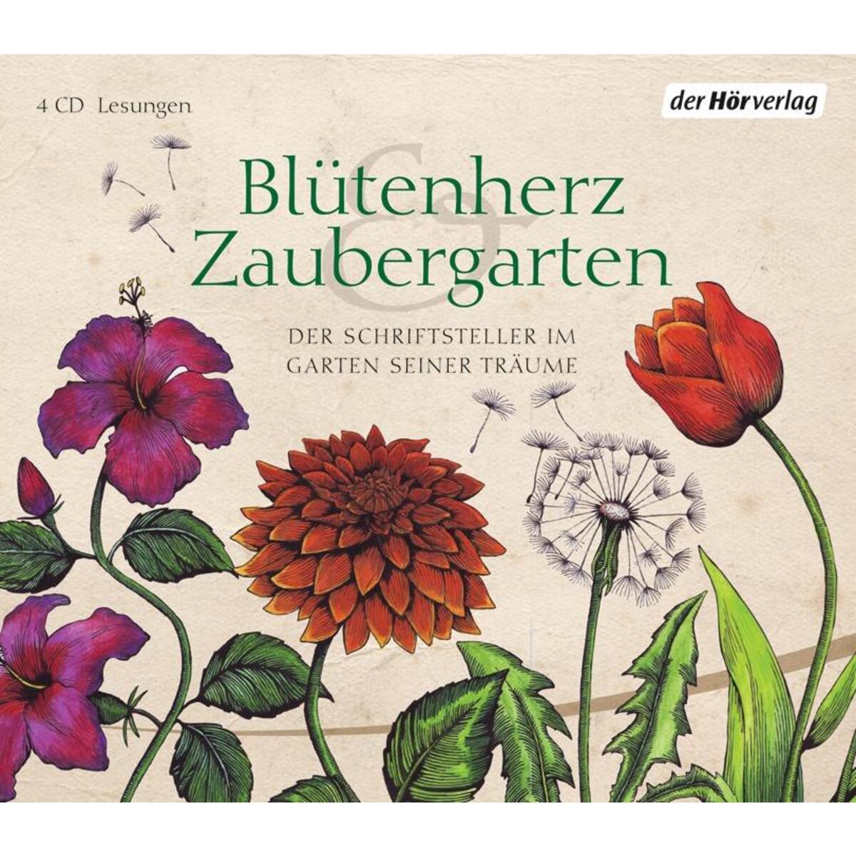 Hörbuch: »Blütenherz und Zaubergarten« (4 CDs) von der Hörverlag