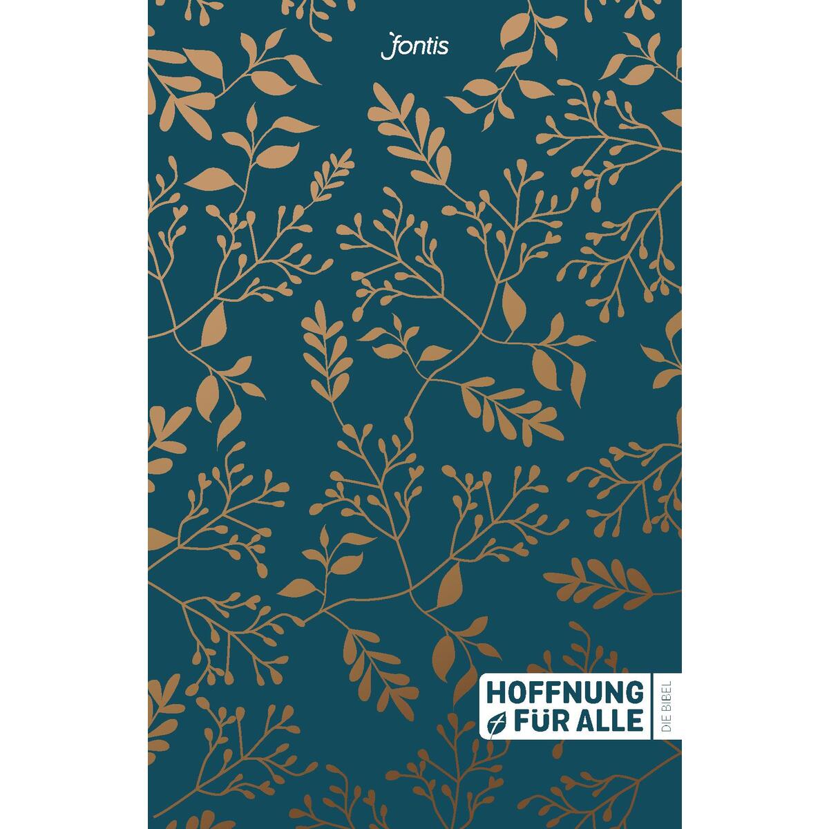 Hoffnung für alle. Die Bibel. - "Golden Leaves Edition" von fontis