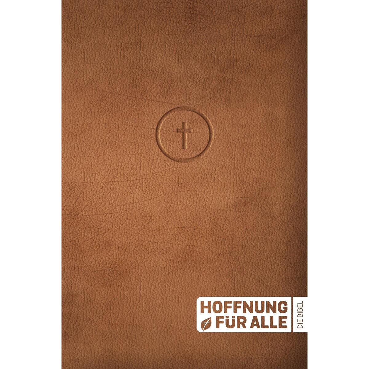 Hoffnung für alle. Die Bibel. - Leather Touch Edition von Fontis Verlag