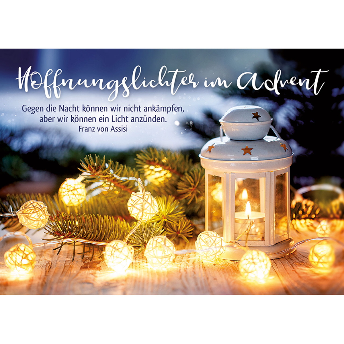 Hoffnungslichter im Advent von Kawohl-Verlag