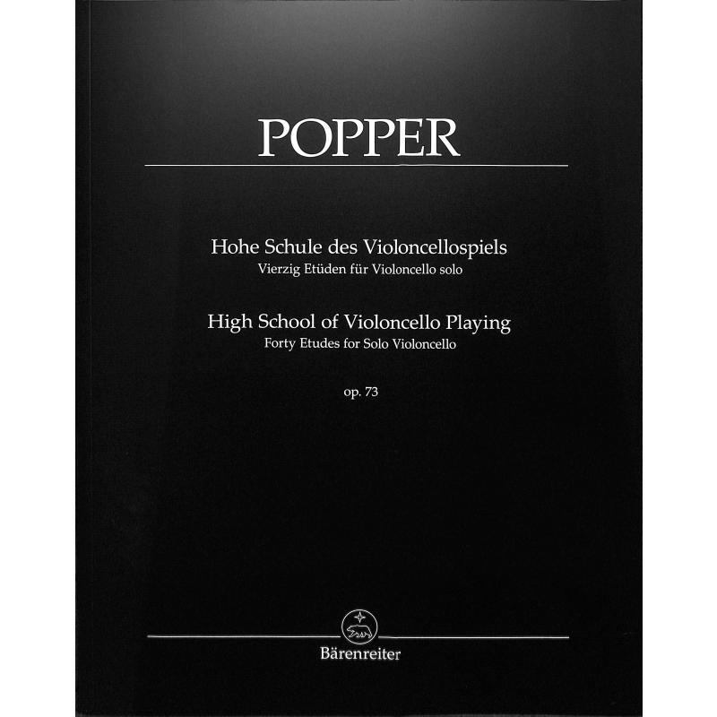 Hohe Schule des Violoncellospiels op 73 Hohe Schule des Violoncellospiels op 73