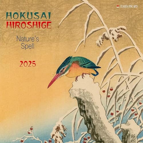 Hokusai/Hiroshige – Nature's Spell 2025: Kalender 2025 (Tushita Fine Arts)