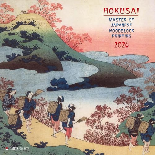 Hokusai - Japanese Woodblock Printing 2026: Kalender 2026 (Tushita Fine Arts) von Tushita PaperArt