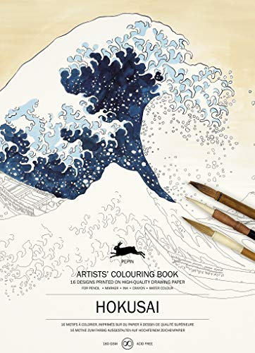 Hokusai: Artists' Colouring Book