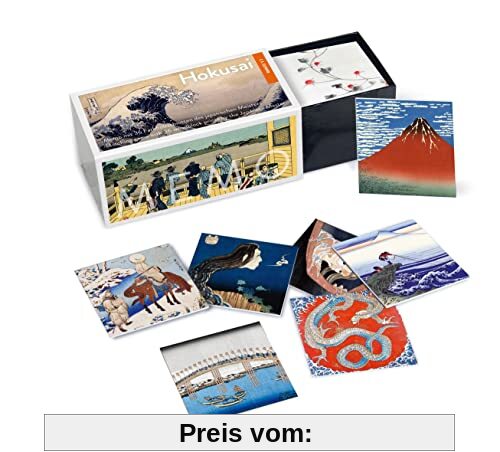 Hokusai. Memo: Memo mit 36 Farbholzschnitten des japanischen Meisters | Matching Game with 36 Woodblock Prints by the Japanese Master