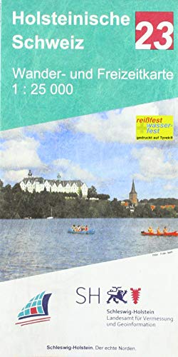 Holsteinische Schweiz 1 : 25 000: Wander- und Freizeitkarte