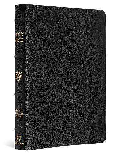 Holy Bible: English Standard Version, Black, Goatskin, Heirloom Bible: Compact Edition von Crossway Books