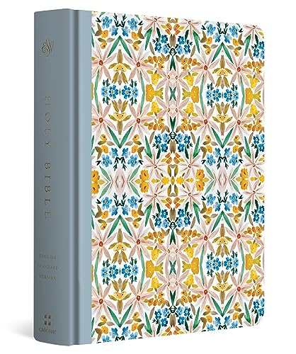 Holy Bible: English Standard Version, Jessica Bush, Flourish, Cloth over Board: Single Column Journaling Bible (Artist) von Crossway Books
