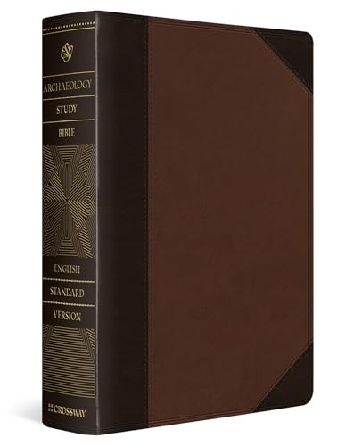 Holy Bible: English Standard Version, Trutone, Brown/walnut, Portfolio Design, Archaeology Study Bible With Ribbon Marker Holy Bible: English Standard Version, Trutone, Brown/walnut, Portfolio Design, Archaeology Study Bible With Ribbon Marker