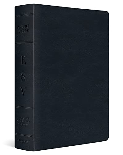 Holy Bible: Esv Study Bible Trutone, Navy