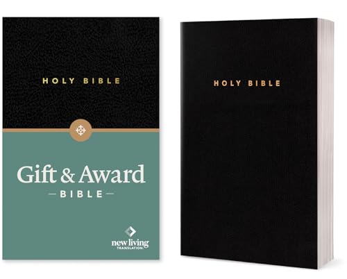 Holy Bible: New Living Translation, Gift & Award Bible, Black, Imitation Leather (Gift and Award Bible: New Living Translation-2)