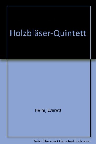 Holzbläser-Quintett: Bläserquintett. Stimmensatz.