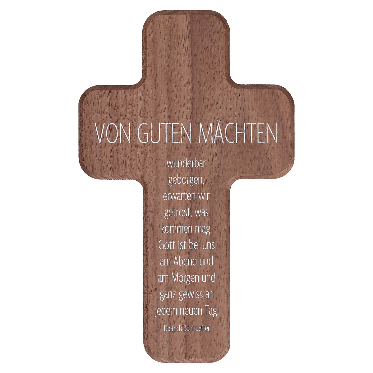Holzkreuz »Von guten Mächten« Holzkreuz »Von guten Mächten« von Butzon und Bercker