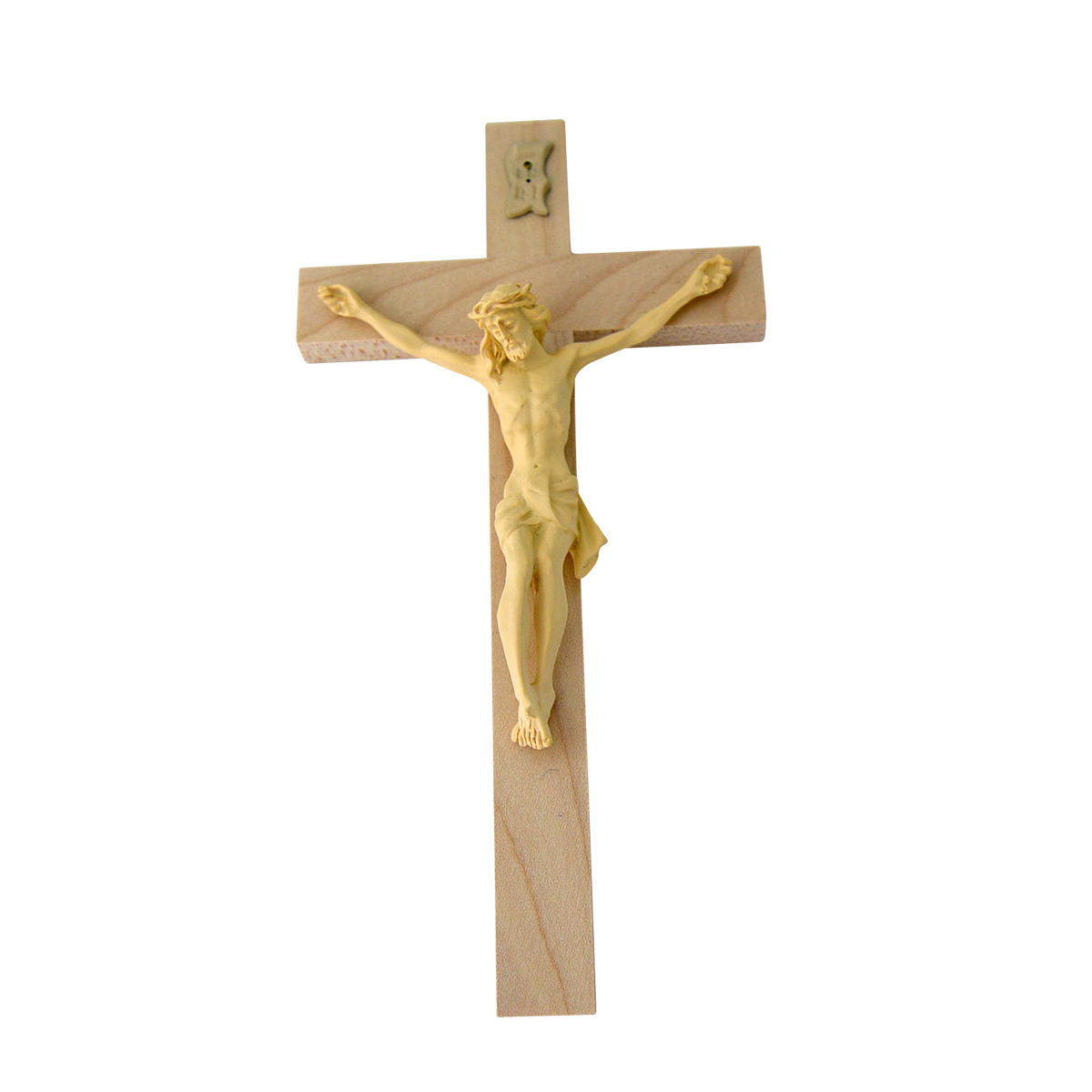 Holzkreuz mit Kunstharz Korpus Holzkreuz mit Kunstharz Korpus von Nicolai GmbH