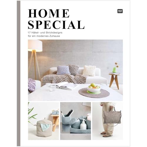 Home Special: 17 Häkel- und Strickdesigns für ein modernes Zuhause von Rico Design GmbH & Co.KG