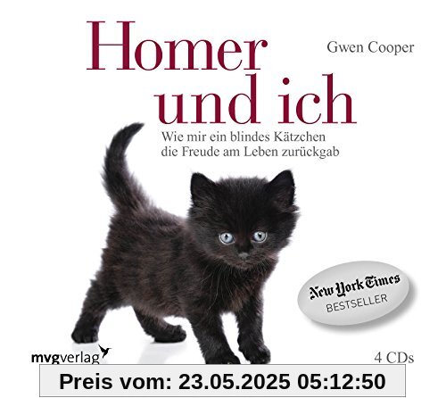 Homer und ich: Wie mir ein blindes Kätzchen die Freude am Leben zurückgab
