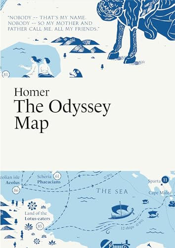 Homer: The Odyssey Map (Paris Grafik's Literary Maps) von Paris Grafik