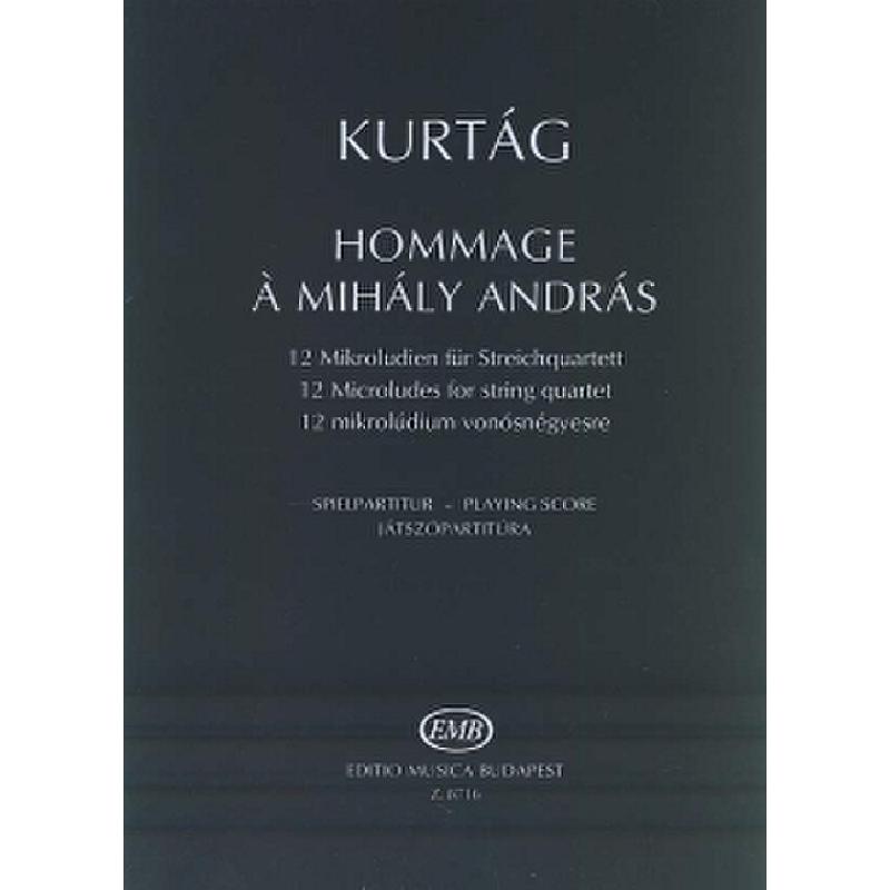 Hommage a Mihaly Andras op 13