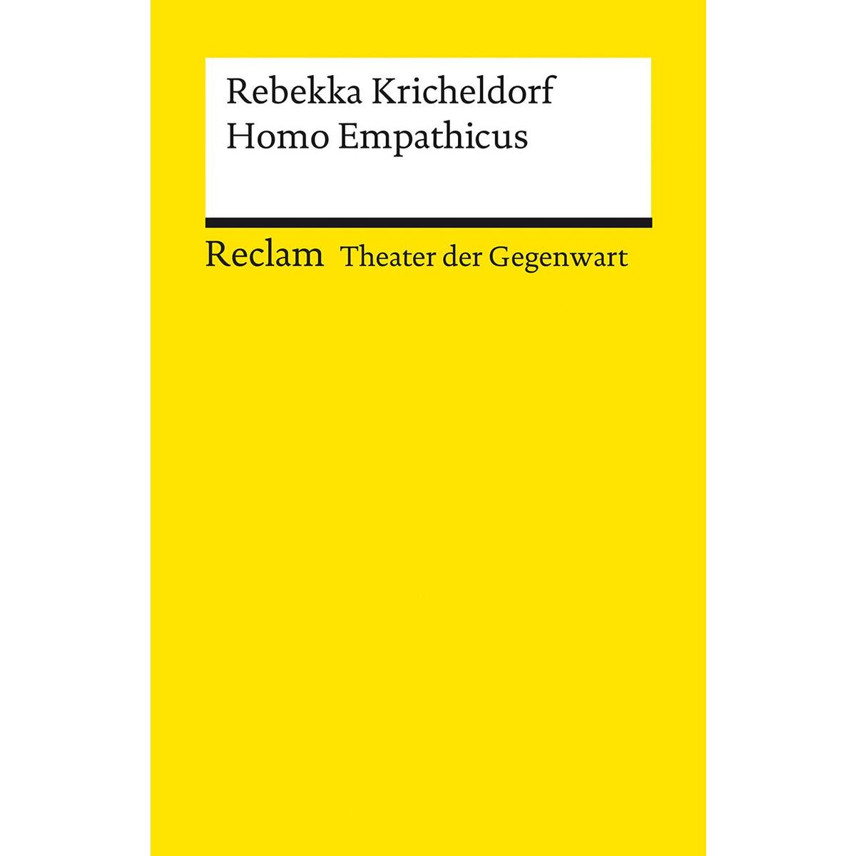 Homo Empathicus Homo Empathicus von Reclam Philipp Jun.
