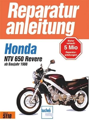 Honda NTV 650 Revere, ab 88 (Reparaturanleitung, 5118-20) von Bucheli Verlags AG