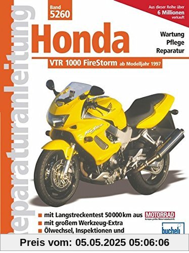 Honda VTR 1000 FireStorm (Reparaturanleitungen)