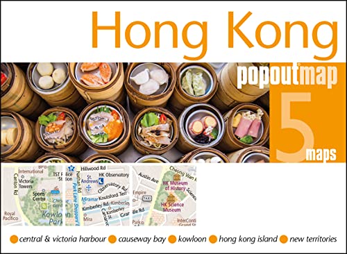 PopOut Map Hong Kong Double (Popout Maps) von PopOut Maps