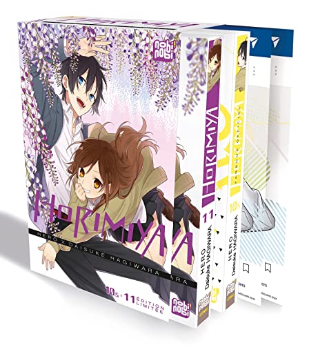 Horimiya T11 Edition limitée: Avec tome 10,5 : fanbook officiel, jaquette réversible et 13 cartes exclusives Horimiya T11 Edition limitée: Avec tome 10,5 : fanbook officiel, jaquette réversible et 13 cartes exclusives