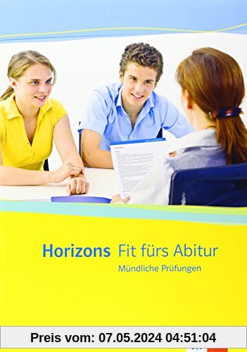 Horizons Fit fürs Abitur: Mündliche Prüfung, Arbeitsheft mit CD-ROM