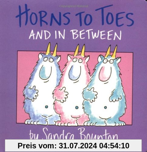 Horns To Toes (Boynton Board Books (Simon & Schuster))