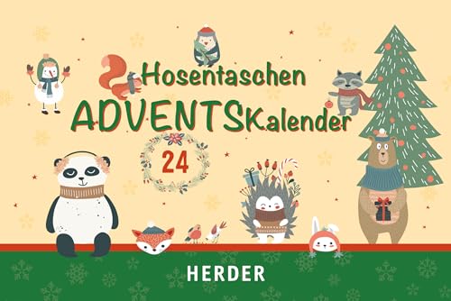Hosentaschenadventskalender 2024: Mit farbigen Illustrationen Hosentaschenadventskalender 2024: Mit farbigen Illustrationen von Verlag Herder