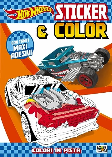 Colori in pista. Hot Wheels. Sticker & color. Ediz. a colori. Con adesivi Colori in pista. Hot Wheels. Sticker & color. Ediz. a colori. Con adesivi von Pon Pon Edizioni