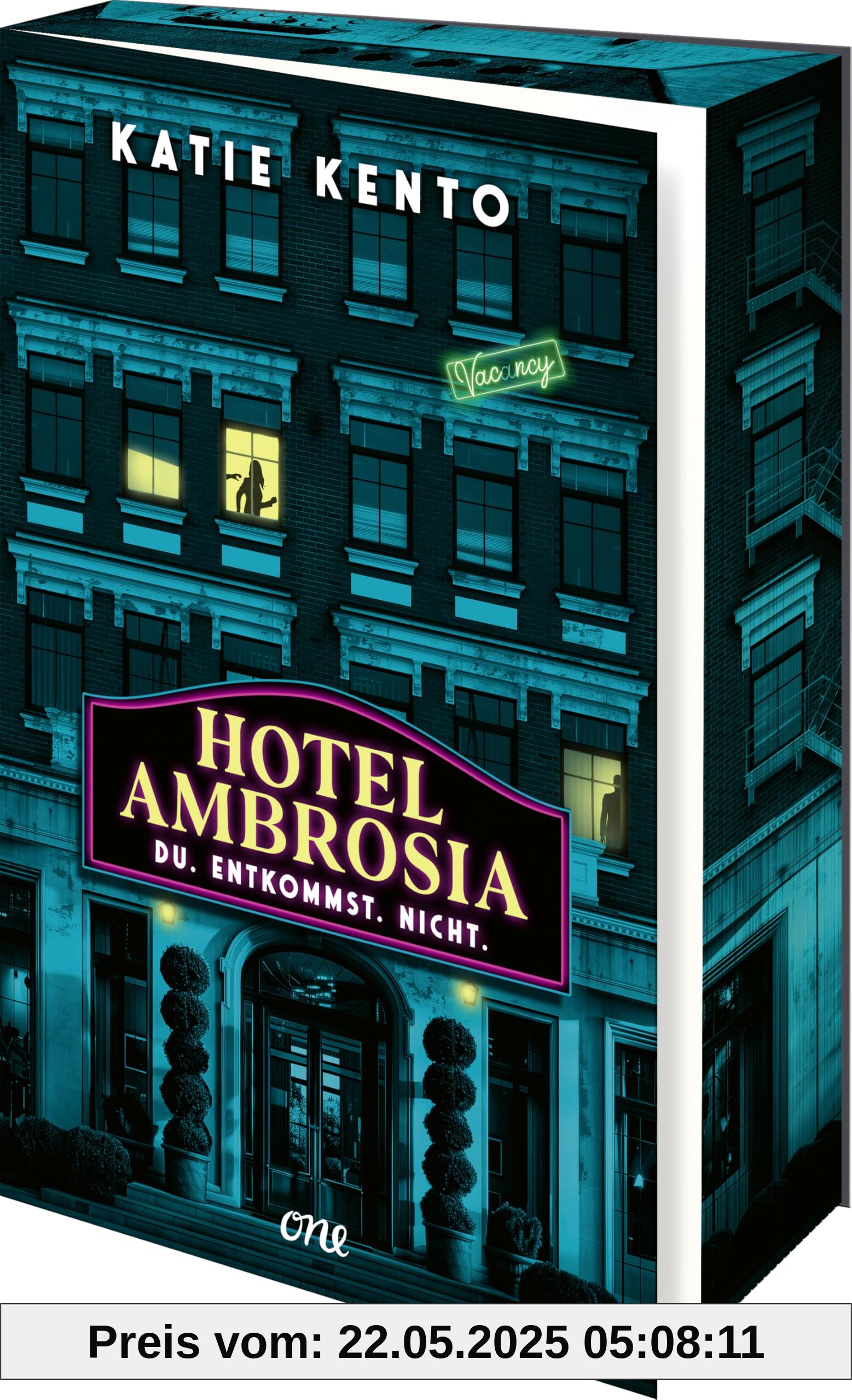 Hotel Ambrosia - Du. Entkommst. Nicht.: YA-Krimi mit Horrorhotel-Setting - perfekt für True-Crime-Fans, ab 14 Jahre (Erstauflage exklusiv mit Farbschnitt und Page-Overlay)