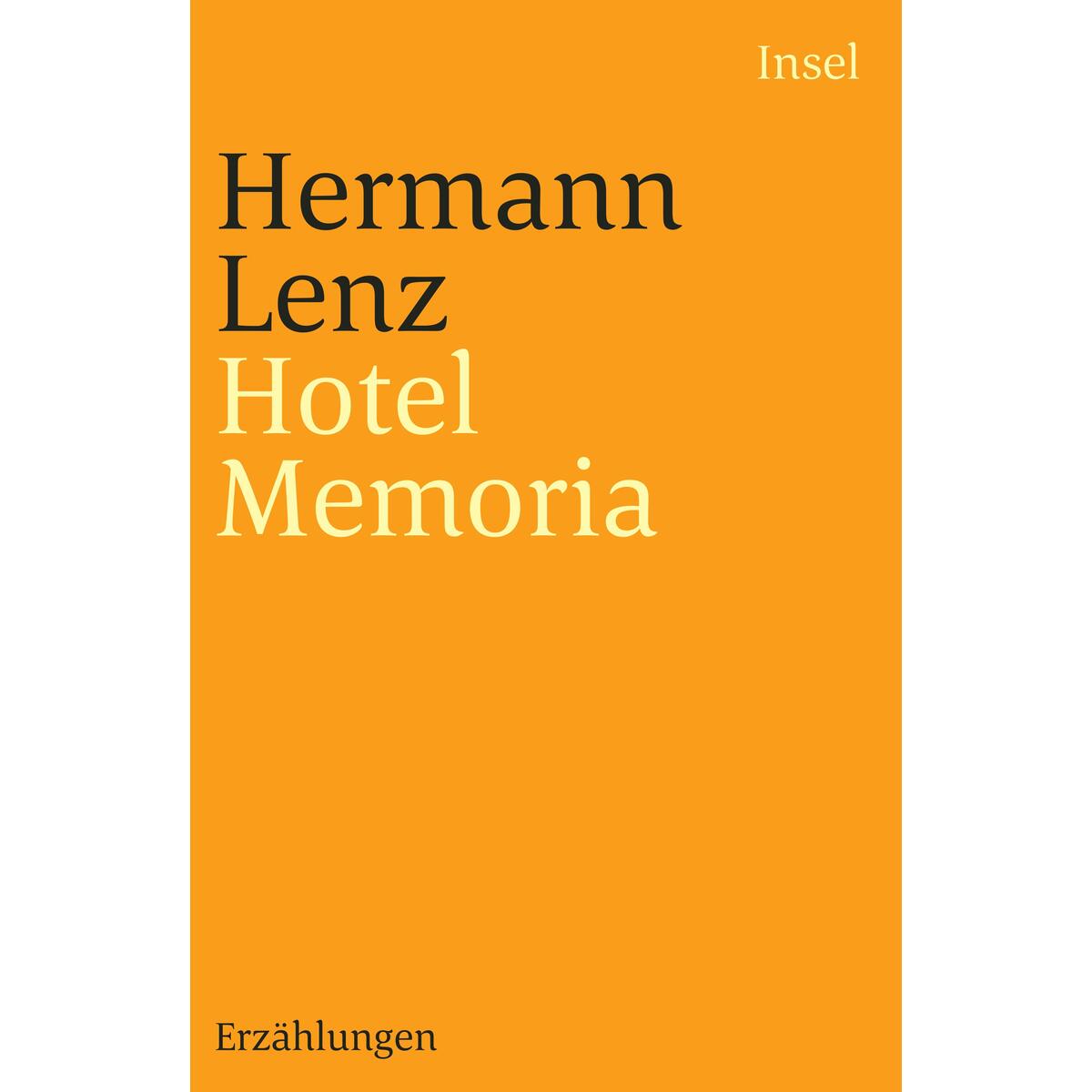 Hotel Memoria Hotel Memoria von Insel Verlag GmbH