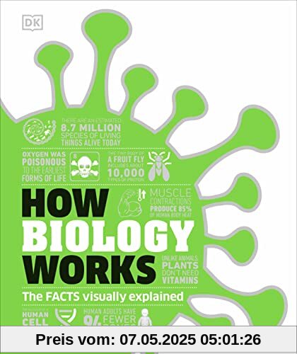 How Biology Works: The Facts Visually Explained (How Things Work)