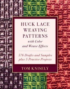 Huck Lace Weaving Patterns with Color and Weave Effects: 576 Drafts and Samples Plus 5 Practice Projects von Globe Pequot Press