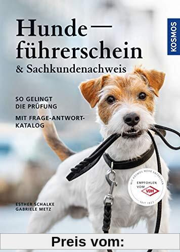 Hundeführerschein und Sachkundenachweis: Mit Frage-Antwort-Katalog