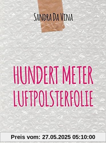 Hundert Meter Luftpolsterfolie