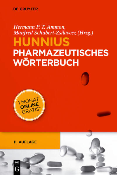 Hunnius Pharmazeutisches Wörterbuch von Gruyter Walter de GmbH