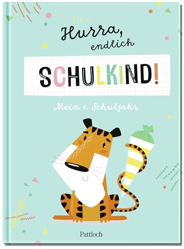 Hurra, endlich Schulkind! Mein 1. Schuljahr: Erinnerungsalbum für das erste Schuljahr | Das perfekte Geschenk für einen tollen Schulstart (Kleine Geschenke zur Einschulung & für die Schultüte)