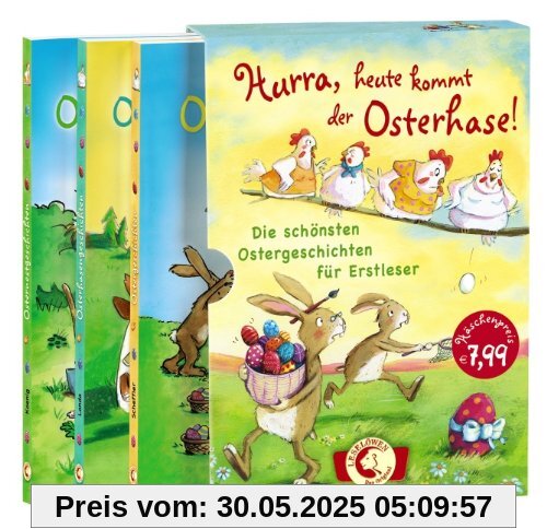 Hurra, heute kommt der Osterhase!: Die schönsten Ostergeschichten für Erstleser