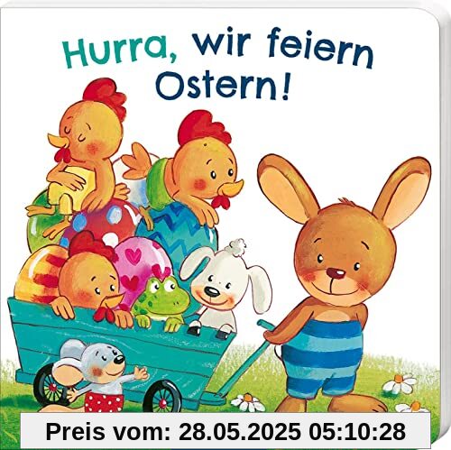 Hurra, wir feiern Ostern!: Erste gereimte Ostergeschichte für Kinder ab 18 Monaten Hurra, wir feiern Ostern!: Erste gereimte Ostergeschichte für Kinder ab 18 Monaten