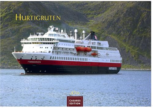 Hurtigruten 2026 L 35x50cm von CASARES EDITION