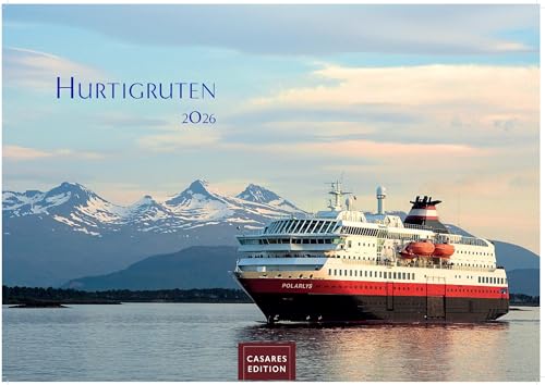 Hurtigruten 2026 S 24x35cm von CASARES EDITION