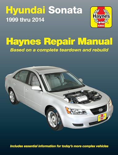 Hyundai Sonata 1999 Thru 2014 (Haynes Automotive Repair Manuals) von Haynes