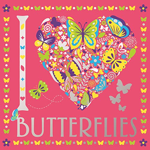 I Heart Butterflies: 1 (I Heart Pocket Colouring) von Buster Books