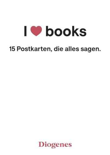 I Love Books: Postkartenbuch I Love Books: Postkartenbuch