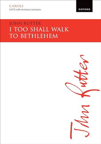 I Too Shall Walk to Bethlehem I Too Shall Walk to Bethlehem von Oxford University Press